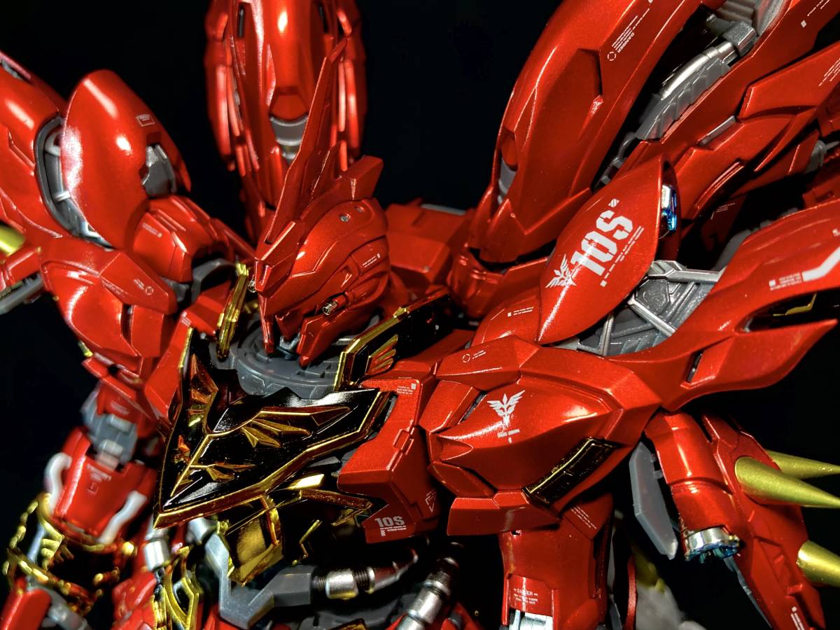 Mg 1 100 Msn 06s シナンジュ 改修 塗装済完成品 完成品 売買されたオークション情報 Yahooの商品情報をアーカイブ公開 オークファン Aucfan Com