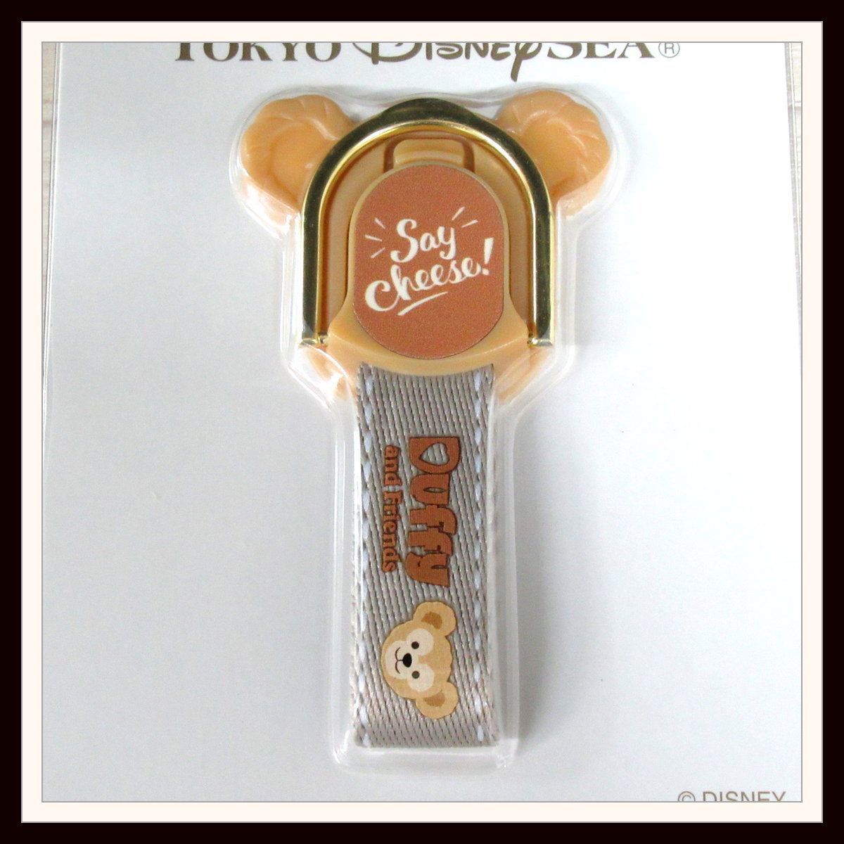 Tds ダッフィー フレンズ Say Cheese スマートフォンアクセサリー ディズニー スマホリング 落下防止シート付 R3 Sp ダッフィー 売買されたオークション情報 Yahooの商品情報をアーカイブ公開 オークファン Aucfan Com