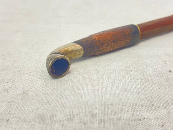 S220-K24-55 喫煙具3点セットまとめ 煙管/キセル 煙管筒 煙草入