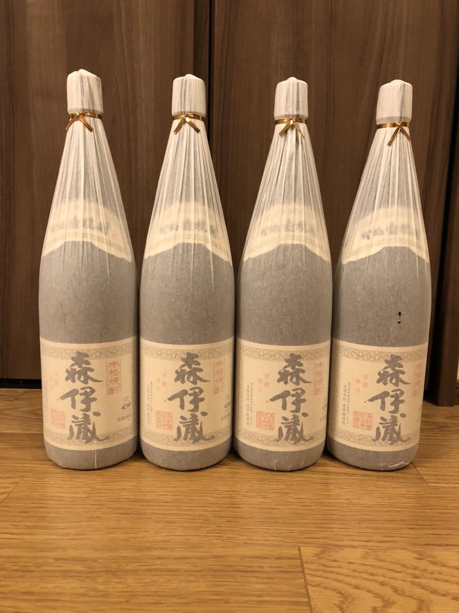 森伊蔵 芋焼酎 公式通販 1800ml 新品未開栓1800ml 4本セット 4本 お