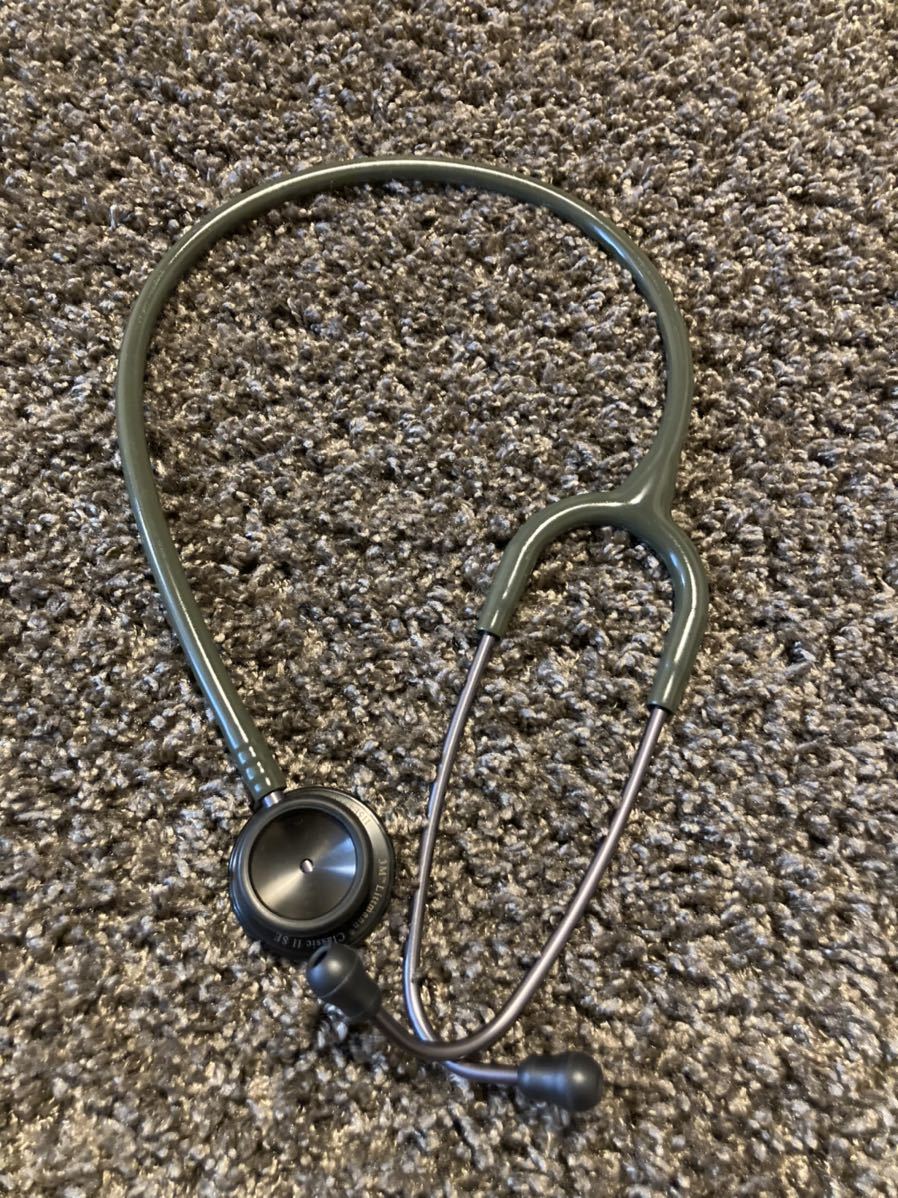 リットマン Littmann ダークオリーブグリーン 3M Classic 聴診器 III