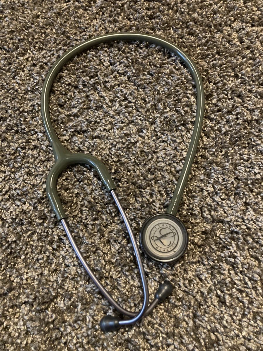 リットマン Littmann ダークオリーブグリーン 3M Classic 聴診器 III