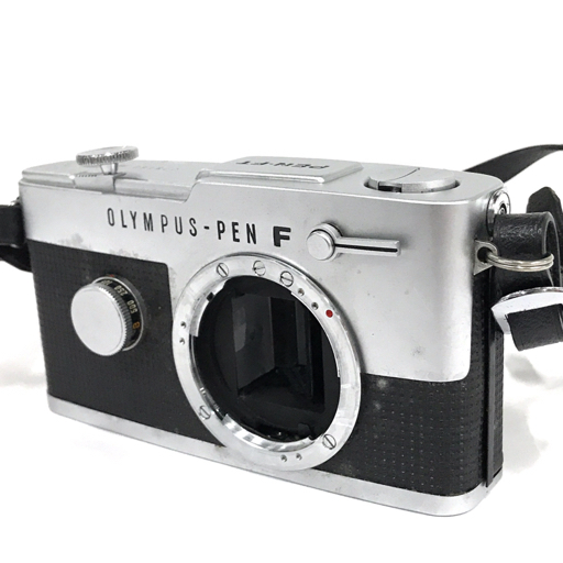 OLYMPUS PEN-FT 一眼レフフィルムカメラ ボディ シルバー 動作品