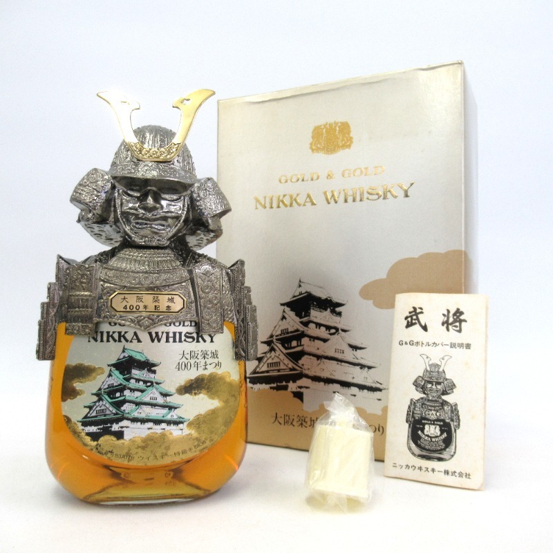 大阪府配送限定 ニッカ G&G 大阪築城400年まつり 760ml 箱付 G&G