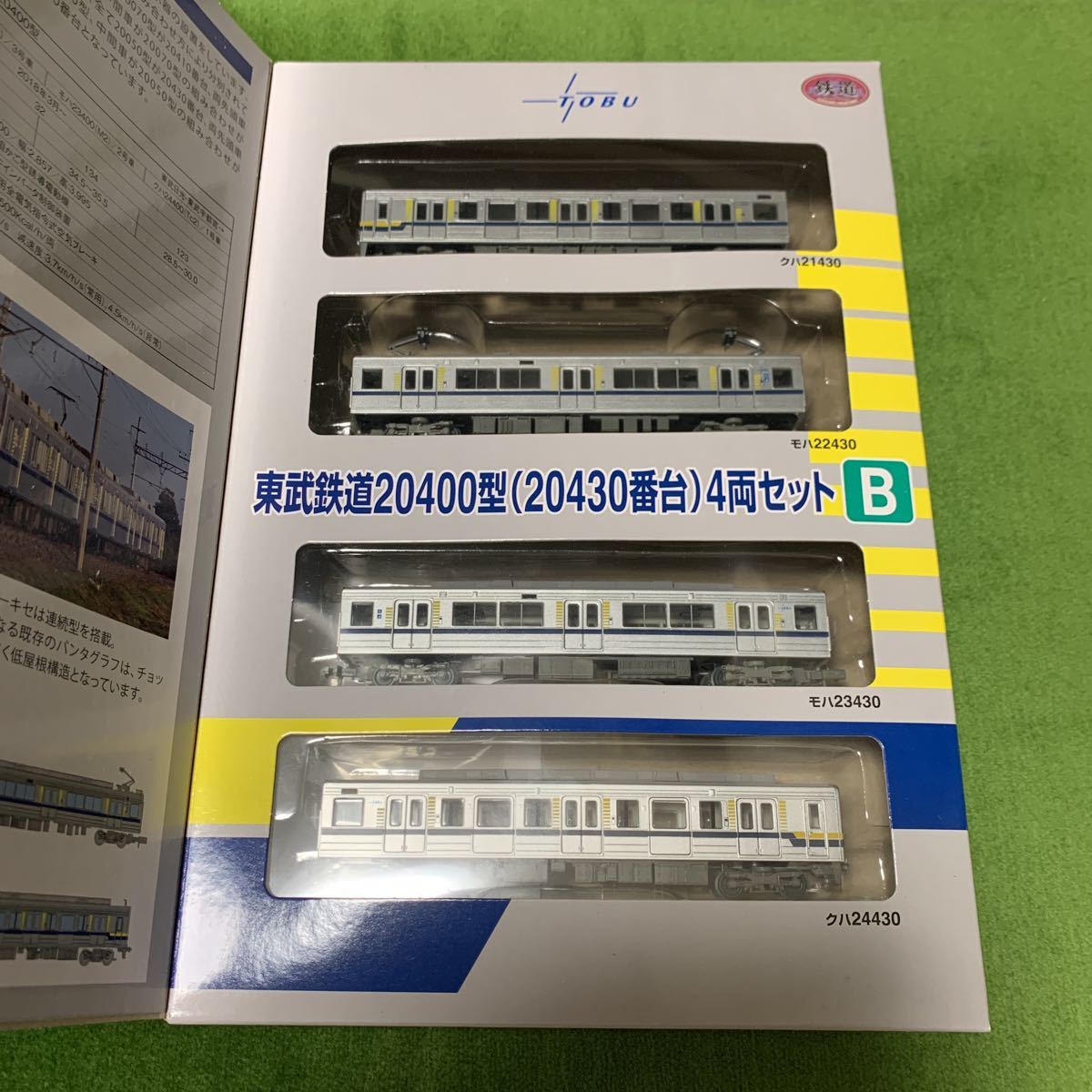 鉄道コレクション 東武20400型20430番台 4両セットB 鉄道コレクション