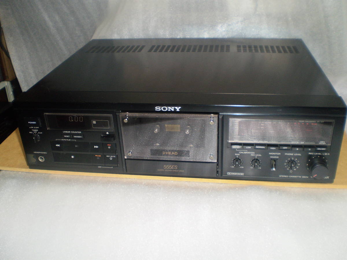 SONY カセットデッキ TC-K555ESX ジャンク品 SONY TC-K555ESX カセットデッキ 公式通販 ソニー ジャンク品 SONY