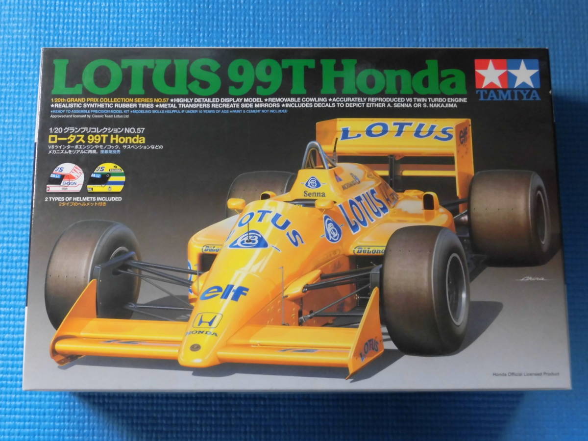 タミヤ 20057 1/20 ロータス 99T Honda