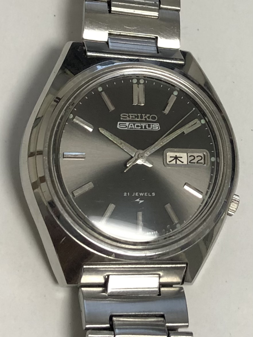 新作入荷，人気】 SEIKO 5 ACTUS (セイコー5アクタス) 21石 自動巻き 