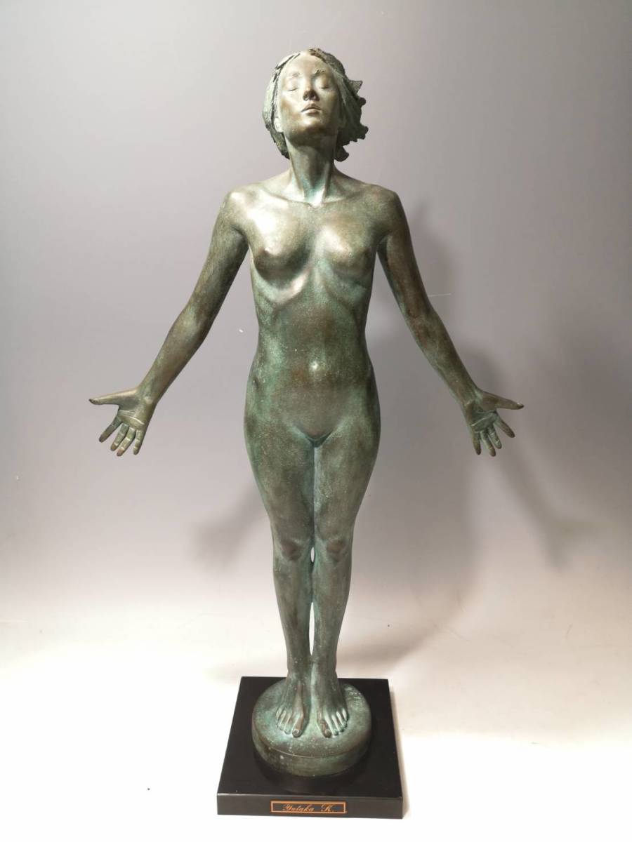 100%新品，新作 ｏ 彫刻 加藤豊 ブロンズ裸婦像 1987 1/B 高さ約59cm 8700g サイン刻銘あり 箱なし 21070901 女性像 立体 オブジェ(彫刻、オブジェ)｜売買されたオークション情報、yahooの商品情報をアーカイブ公開 - その他