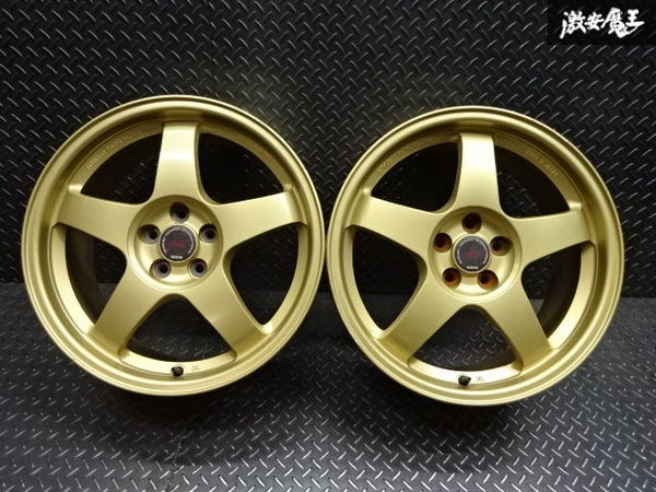 ○STI RAYS RS-ZERO 鍛造 FORGED 17インチ 7J +48 PCD 100 5H ホイール