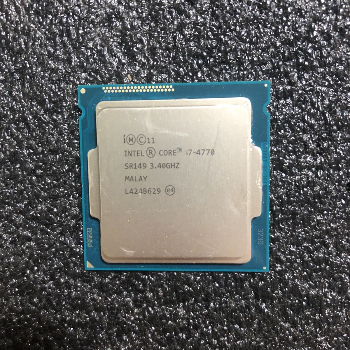  Intel CPU Core i7-4770 3.40GHz ジャンク分解品(Core i7)｜売買されたオークション情報、yahooの商品情報をアーカイブ公開 - オークファン Core i7