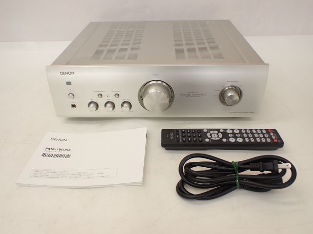 DENON デノン デンオン プリメインアンプ PMA-1500RE リモコン/説明