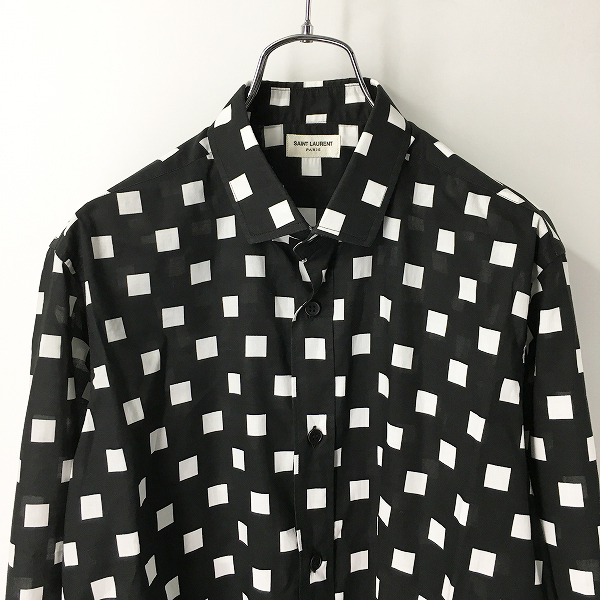 国内 JPタグ SAINT LAURENT PARIS サンローラン パリ 311386 スクエア 