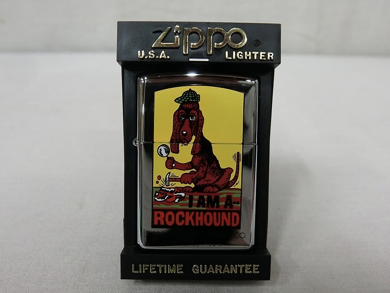 B0523 ジッポー Zippo ROCKHOUND オイルライター 喫煙具 ケース 1997