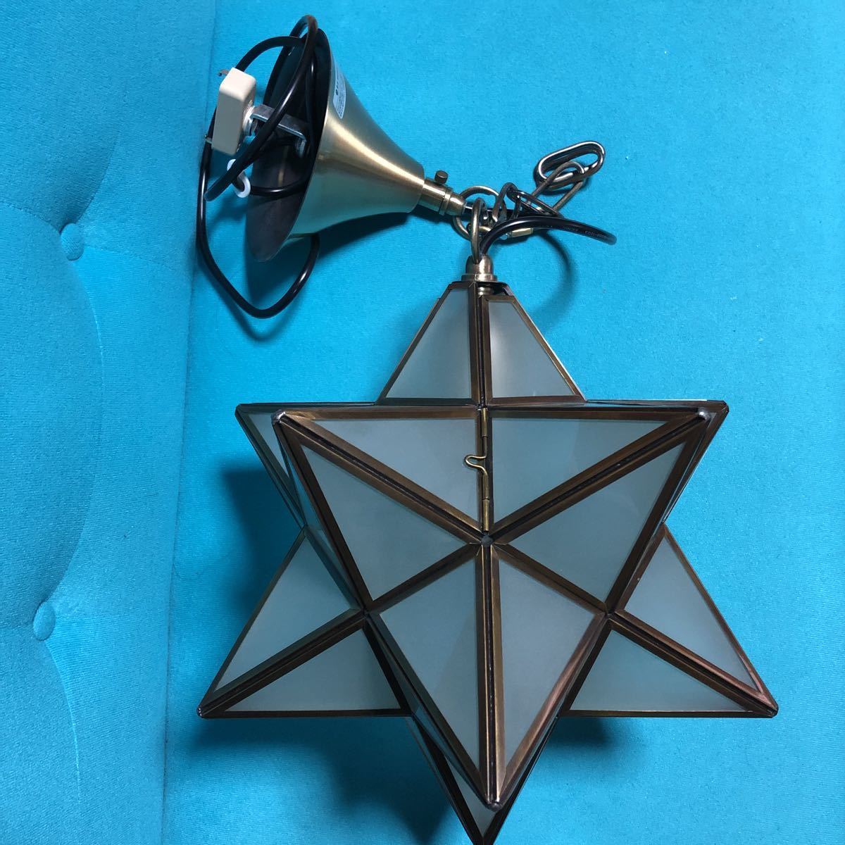 照明 星形 ペンダントライト エトワール ETOILE 中古①