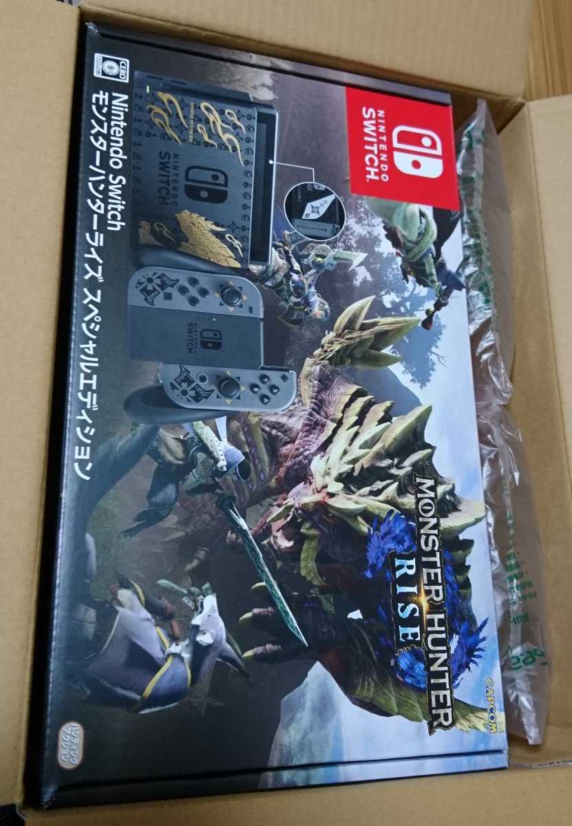 限定SALE，100%新品 Nintendo Switch モンスターハンターライズ スペシャルエディション 任天堂(ニンテンドースイッチ本体)｜売買されたオークション情報、yahooの商品情報をアーカイブ公開 - オークファン ニンテンドースイッチ本体