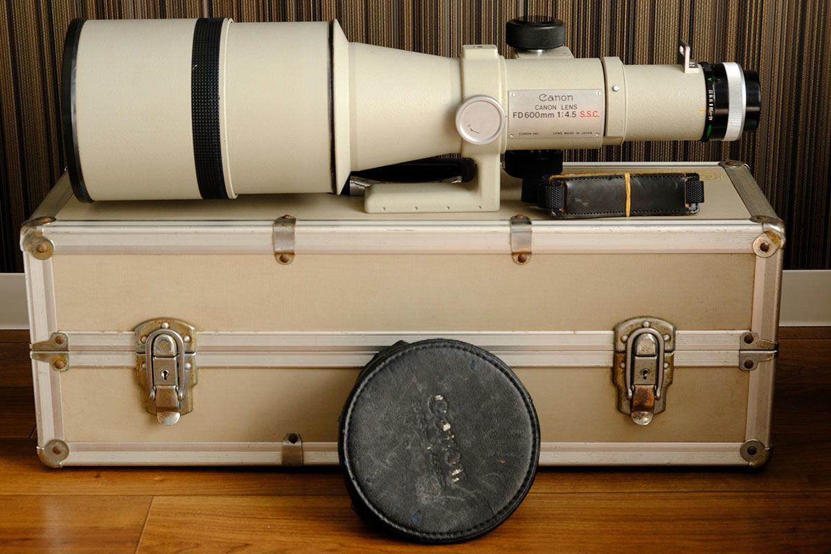 ☆ケース付き☆ CANON キヤノン LENS FD 600mm F4.5 S.S.C. FDマウント