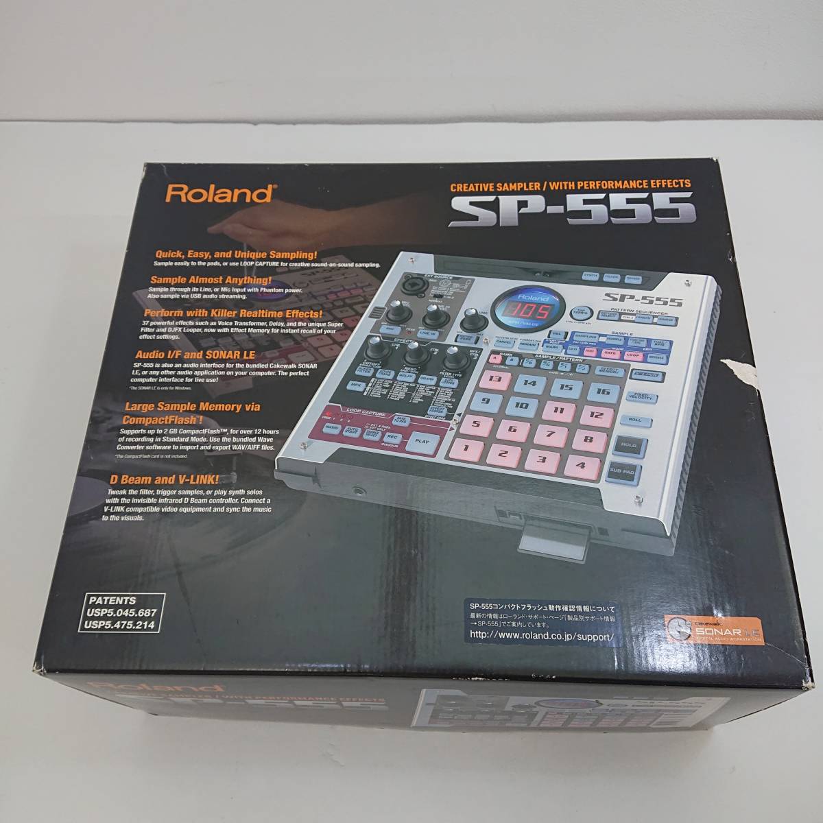 ジャンク】ローランド Roland サンプラー SP-555 【公式通販】