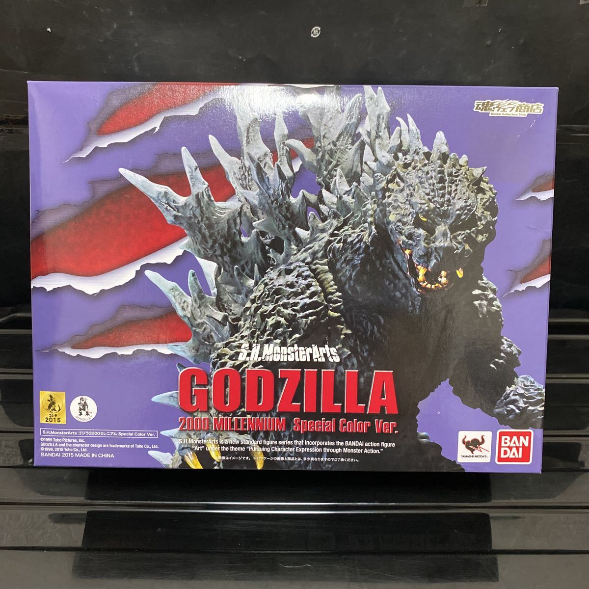 新品，2025 S.H.MonsterArtsゴジラ2000ミレニアム Special Color Ver. ミレゴジ ギラゴジ モンスターアーツ 魂ウェブBANDAI バンダイ 1円スタート(ゴジラ)｜売買されたオークション情報、yahooの商品情報をアーカイブ ゴジラ