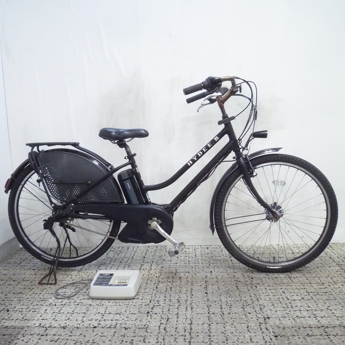 電動アシスト自転車 中古 ブリヂストン HYDEE B 26インチ 新基準 新品 
