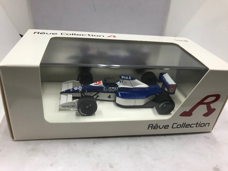確認 1⁄43 018 R70062 0 GP REVE ティレル Tyrrell J.アレジ №4 2nd US