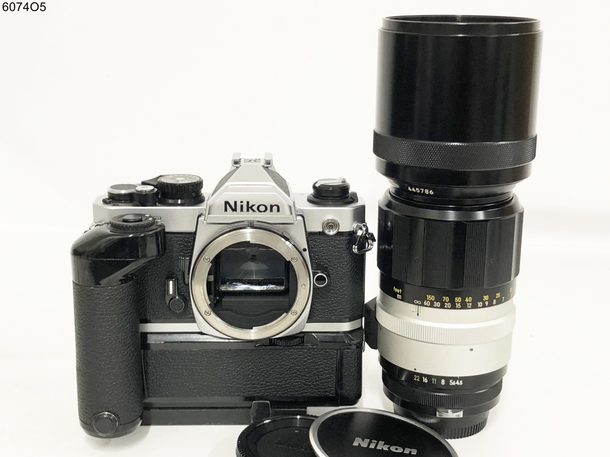 ☆シャッターOK◎ Nikon ニコン FM2N NIKKOR-H Auto 1:4.5 f=300mm 