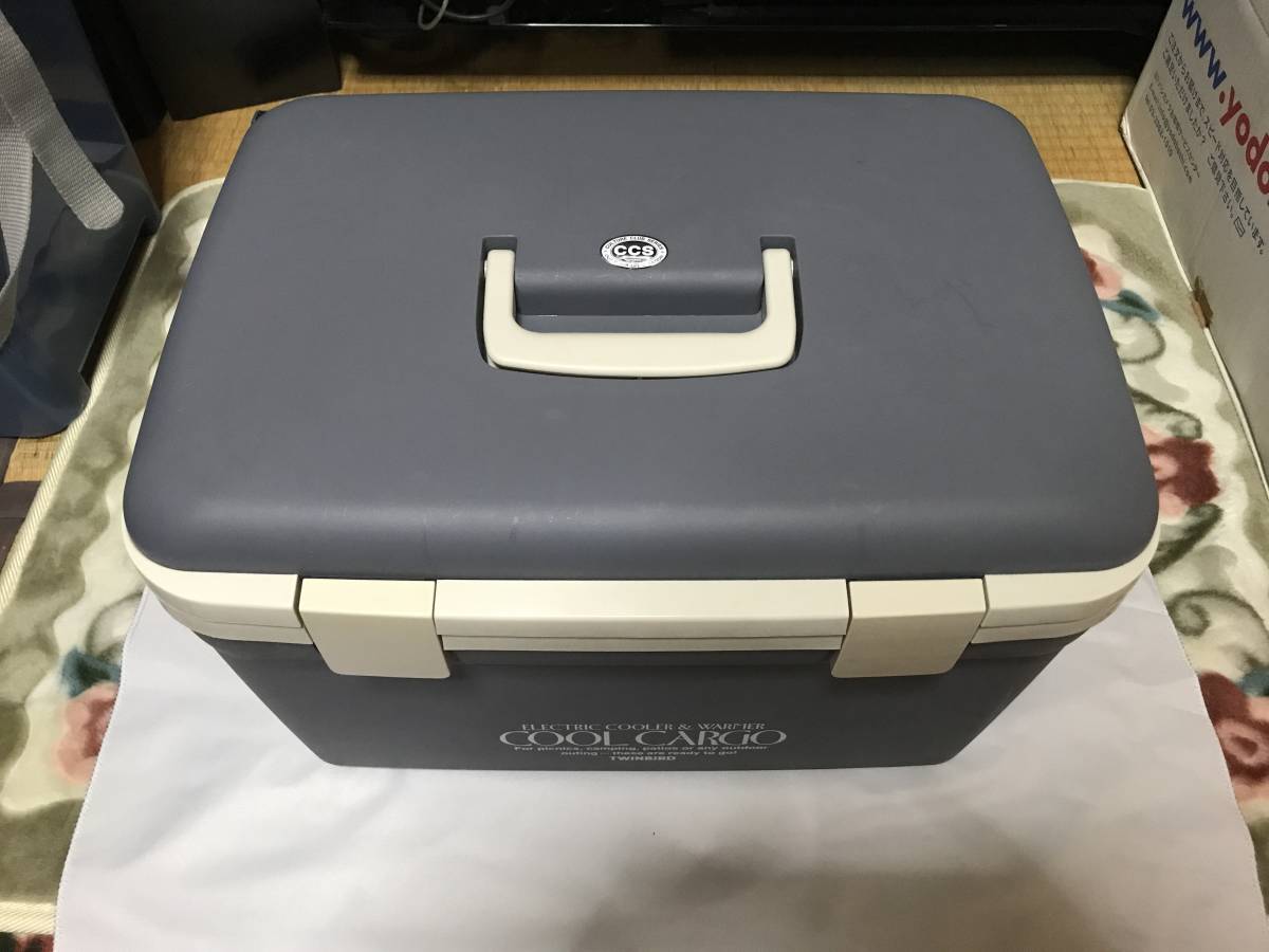 【未使用】TWINBIRD OR-611 ポータブル電子冷温ボックス クールカーゴ(冷蔵庫、ツインバード)