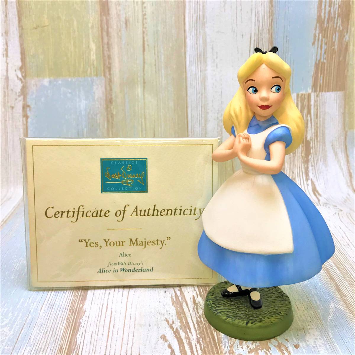 ディズニー レア☆WDCC 不思議の国のアリス Alice in Wonderland