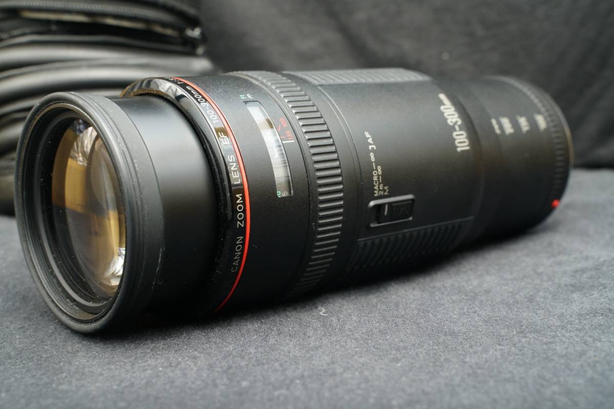 CANON ZOOM LENS EF 100-300mm 1:5.6 L キヤノン 望遠レンズ F5.6