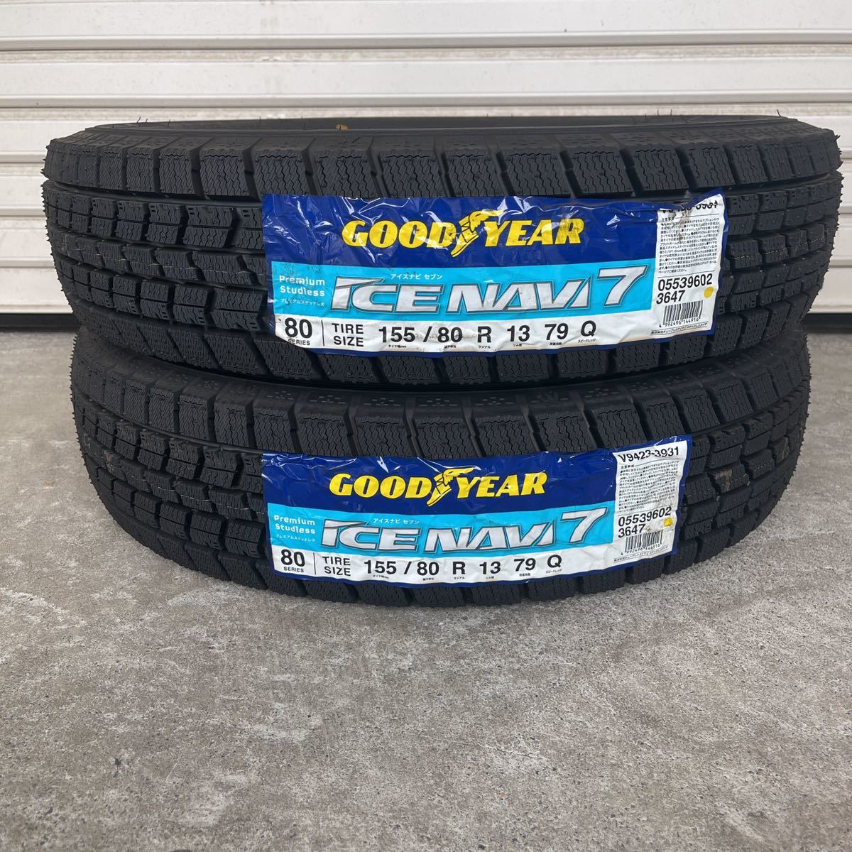 新品スタッドレス◇グッドイヤー アイスナビ7◇155/80R13 155/80-13  