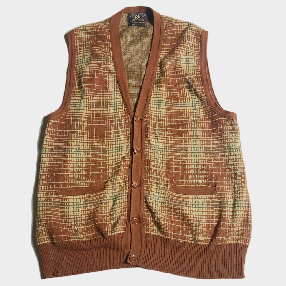 RRL - 三ツ星タグ 90s ネルシャツ ラルフローレン 初期 チェックシャツ 