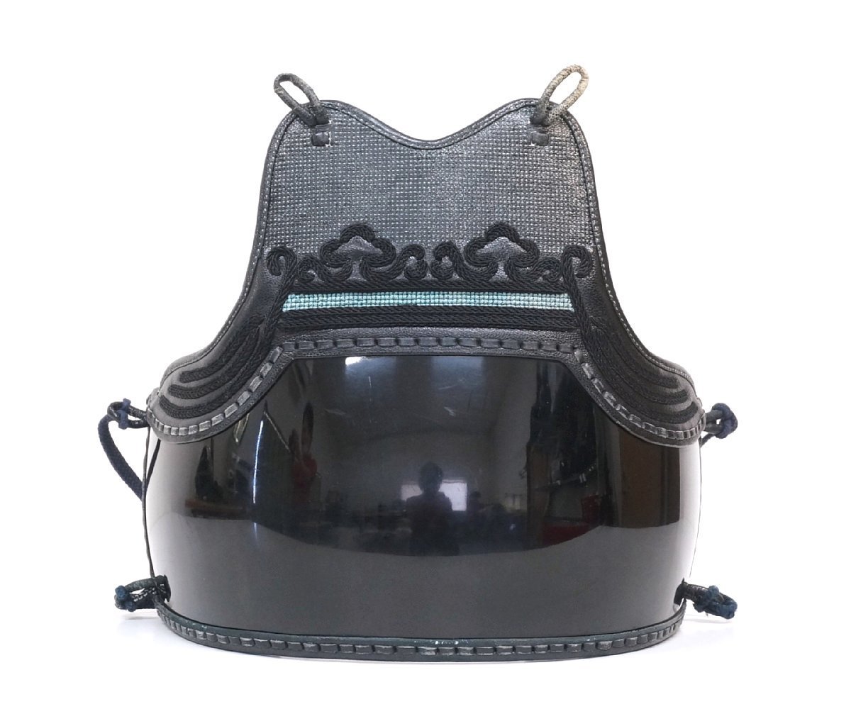 h4993◇胴単品◇竹胴型強化胴◇龍勘◇上段ナナメ刺曙光入胸◇三本足 0 