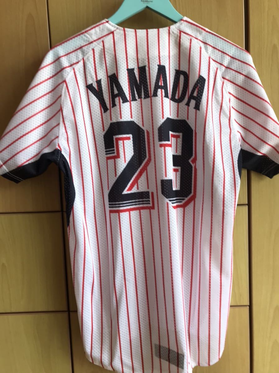 ヤクルトスワローズ 山田哲人ユニフォーム 応援ユニフォーム ウエア 売買されたオークション情報 Yahooの商品情報をアーカイブ公開 オークファン Aucfan Com