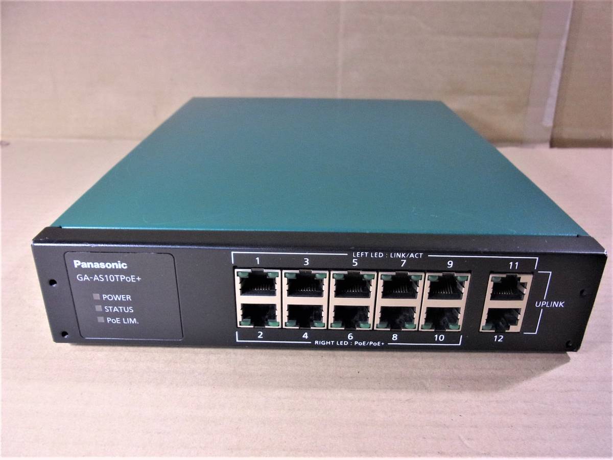 GA-AS10TPoE+ PN25108 GA-AS10TPoE スイッチングハブ パナソニックLS