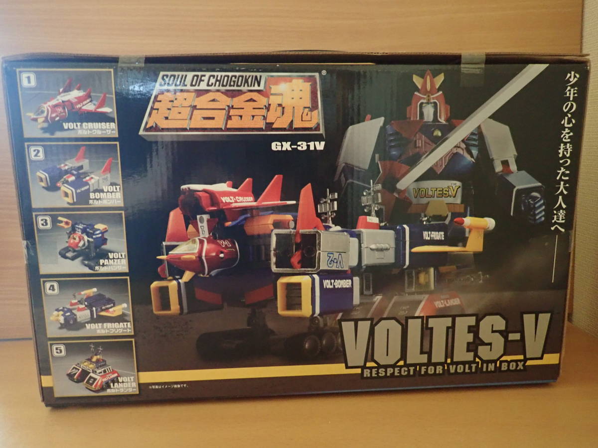 楽天市場】超合金魂 GX－31V ボルテスV RESPECT FOR VOLT IN BOXの通販