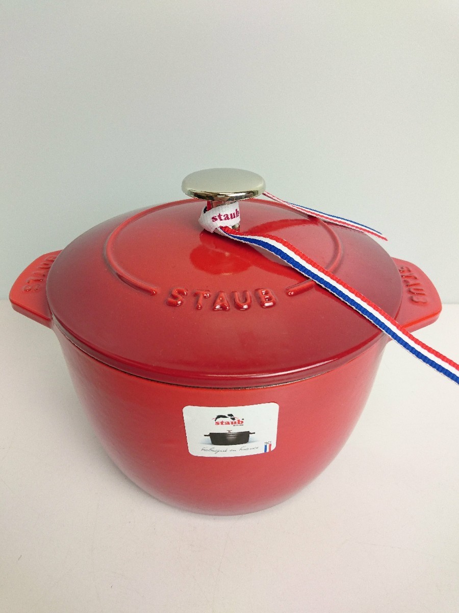 ストウブ ココット 16cm staub - | ⁄ 価格.com 中古品の販売・通販なら