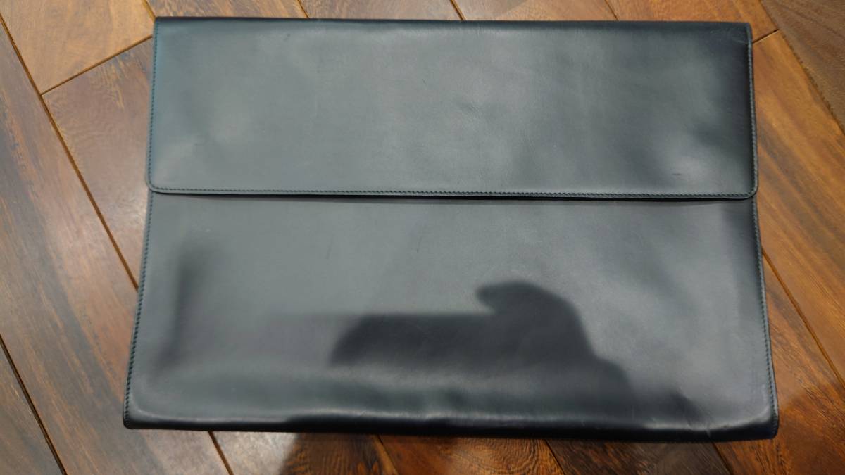 LOEWE ロエベ クラッチバッグ レザー ブラック 中古ロエベ ユニ 