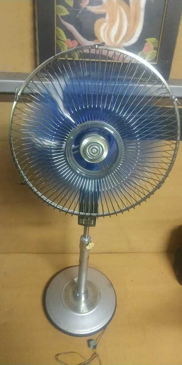 通電確認済】昭和レトロ SANYO 扇風機 EF-7EZ 大型35cm羽根 【公式