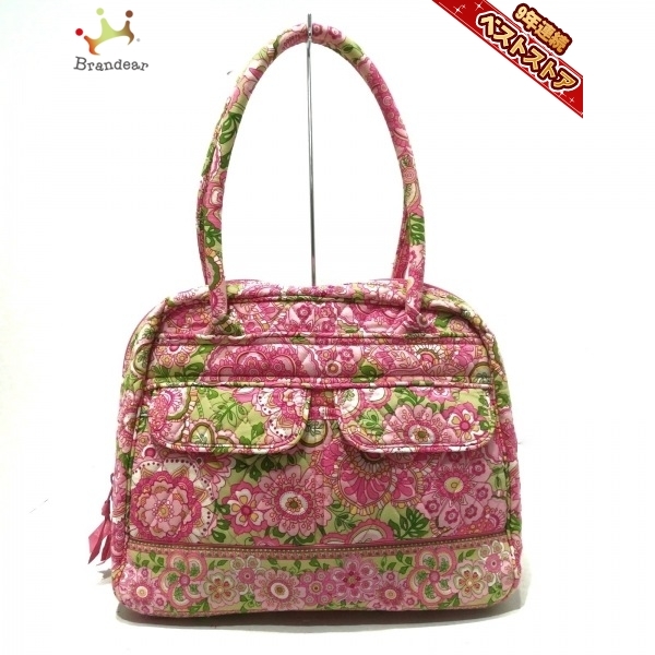 ベラブラッドリー Vera Bradley ハンドバッグ - コットン ピンク 