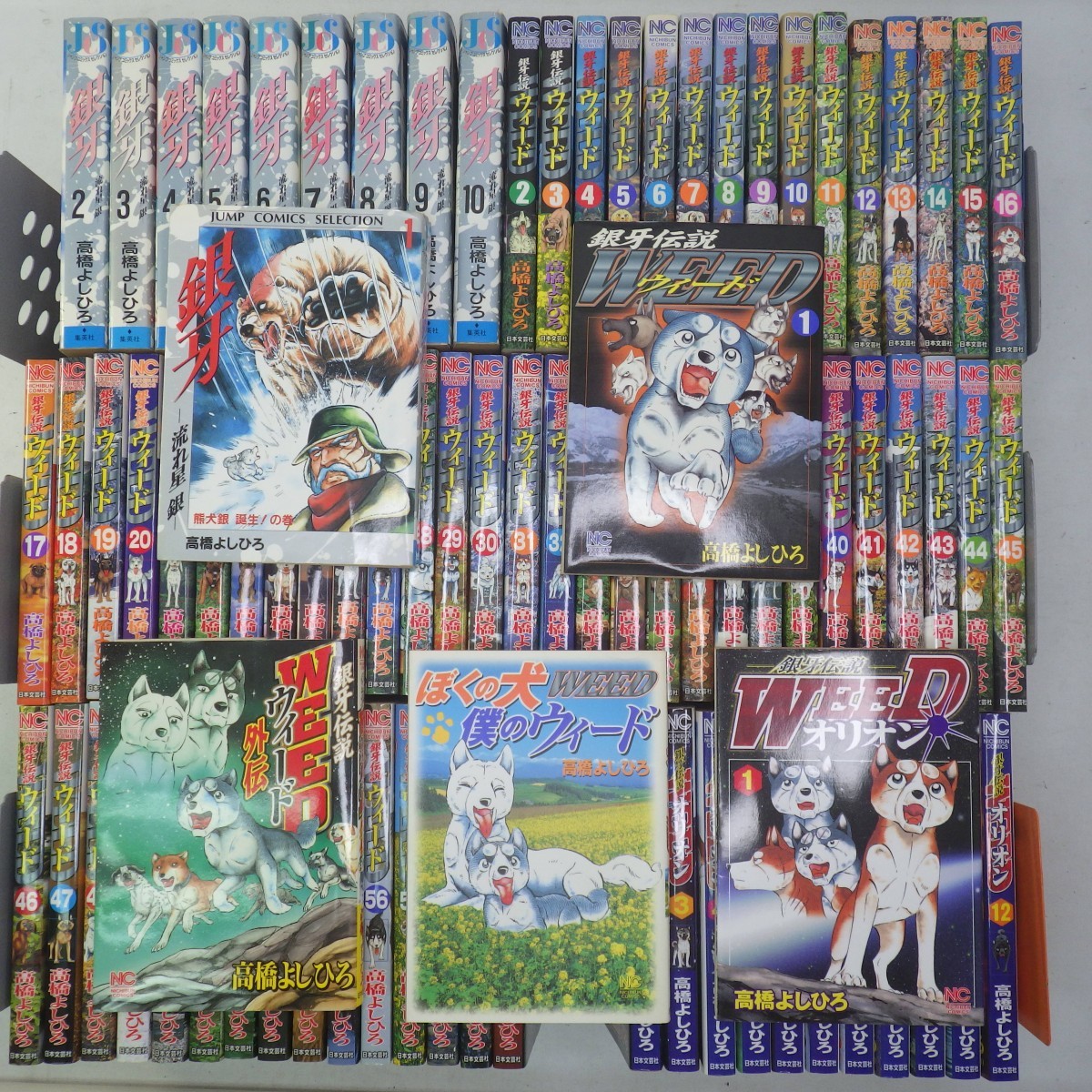 全23冊 銀牙伝説 ウィード 全22巻+リキ 高橋よしひろ 文庫版 2006年