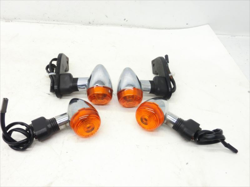 当時物 フォグ ランプ ウインカー ハーレー FL EL ナックル パン