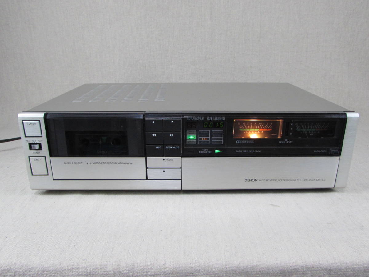 DENON オートリバースカセットデッキ