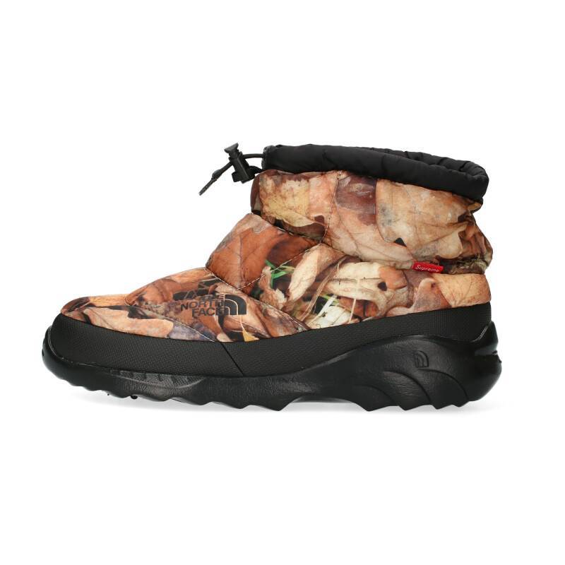 シュプリーム SUPREME ノースフェイス 16AW Nuptse Bootie サイズ:28cm リーフカモヌプシブーティーブーツ ブラウン調 【3280_1】【99】