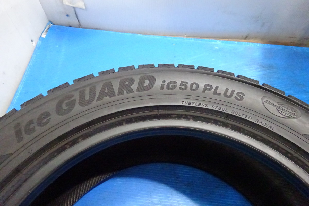 福島発】205/55R16 91Q☆8分山 ヨコハマ ICE GUARD IG50+ 2019年 4