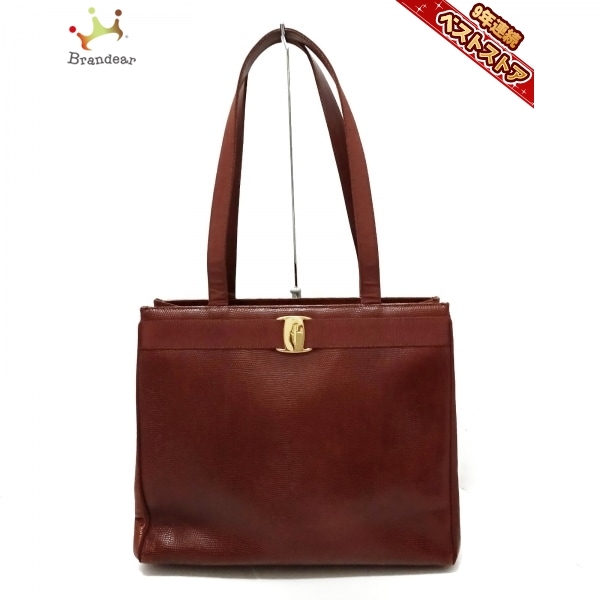 サルバトーレフェラガモ SalvatoreFerragamo トートバッグ ヴァラ 