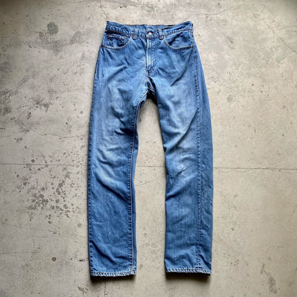 古着 ビンテージ 80年代 LEVIS リーバイス505 42 TALON 内股シングル 
