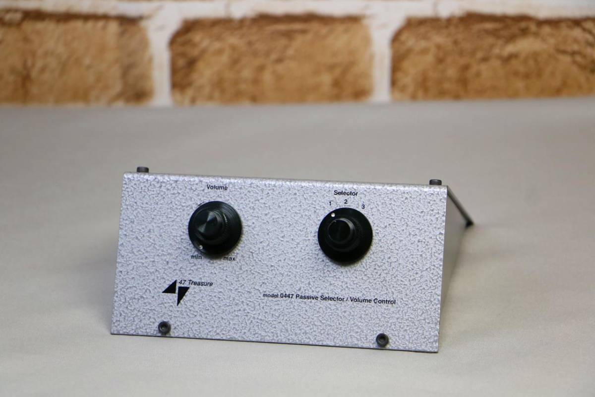 パッシブ VOL-3 Nobsound 47labs 47研究所 ITEM ボリューム 