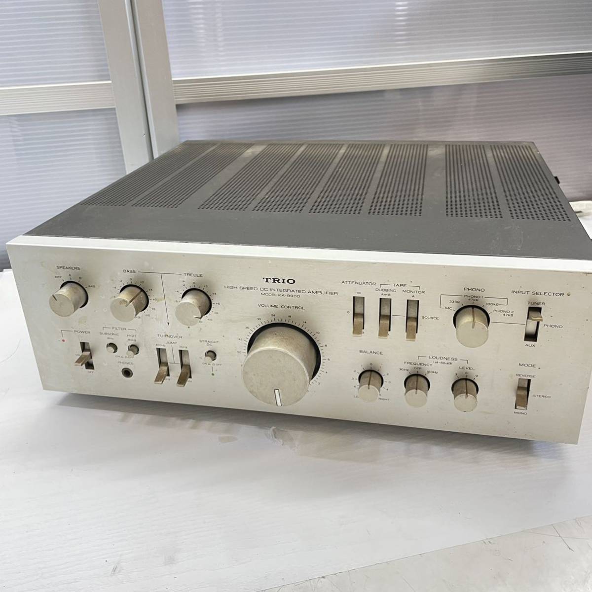 トリオ KA-9900 プリメインアンプ TRIO オーディオ機器 ジャンク