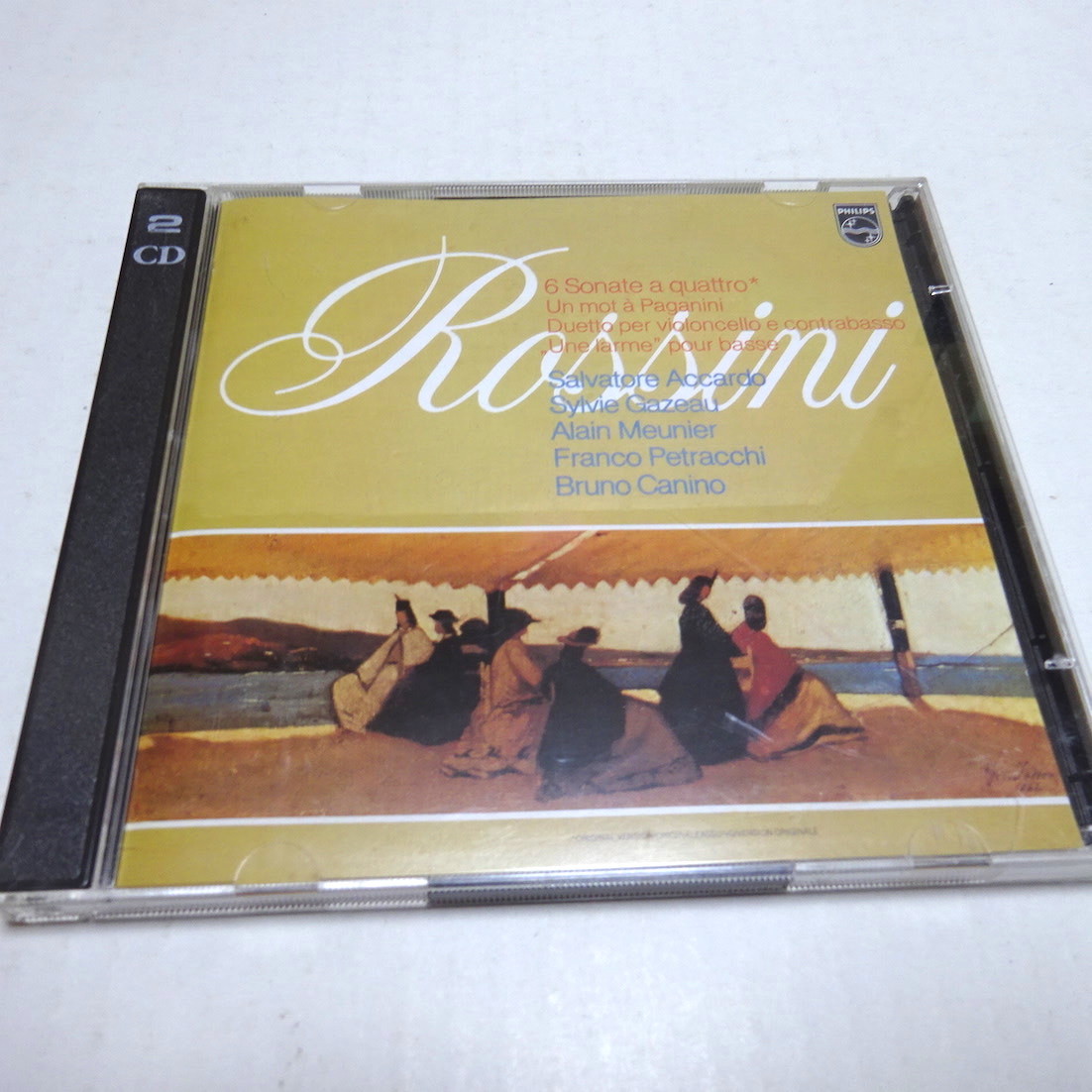 PHCP3608] 24bit（Philips）紙ジャケ ロッシーニ：「弦楽ソナタ集 弦楽