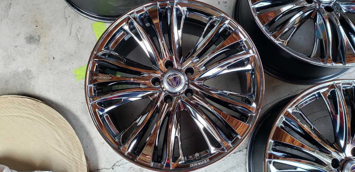 RAYS VERSUS ホイール4本セット レイズ ベルサス 19インチ 8J +35 5H 